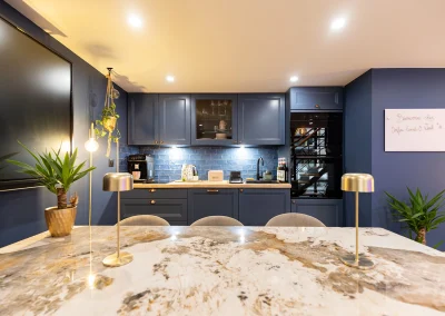 Espace horizon table et cuisine